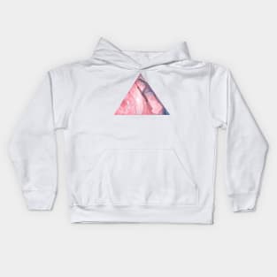 watercolour triangle Kids Hoodie